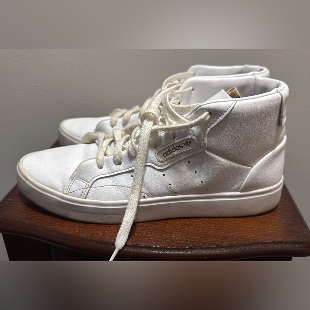 Adidas Classic White Leather Sneakers